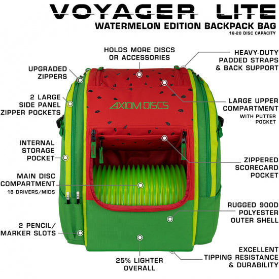Axiom Voyager Lite Watermelon Edition Bag