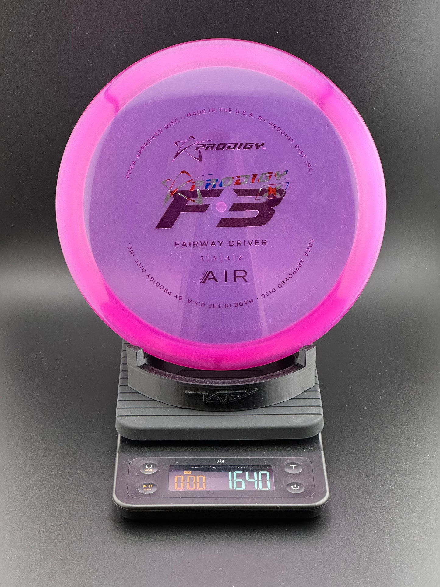Prodigy F7 - AIR Plastic 164g x-out (Pink)