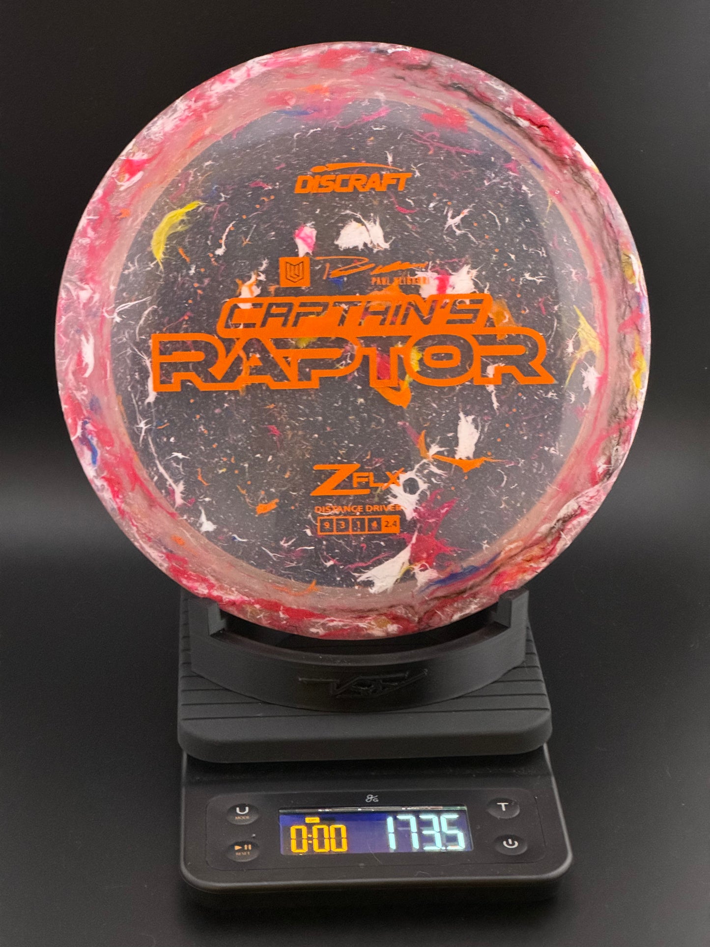Paul Ulibarri Discraft Jawbreaker Z FLX Captain's Raptor