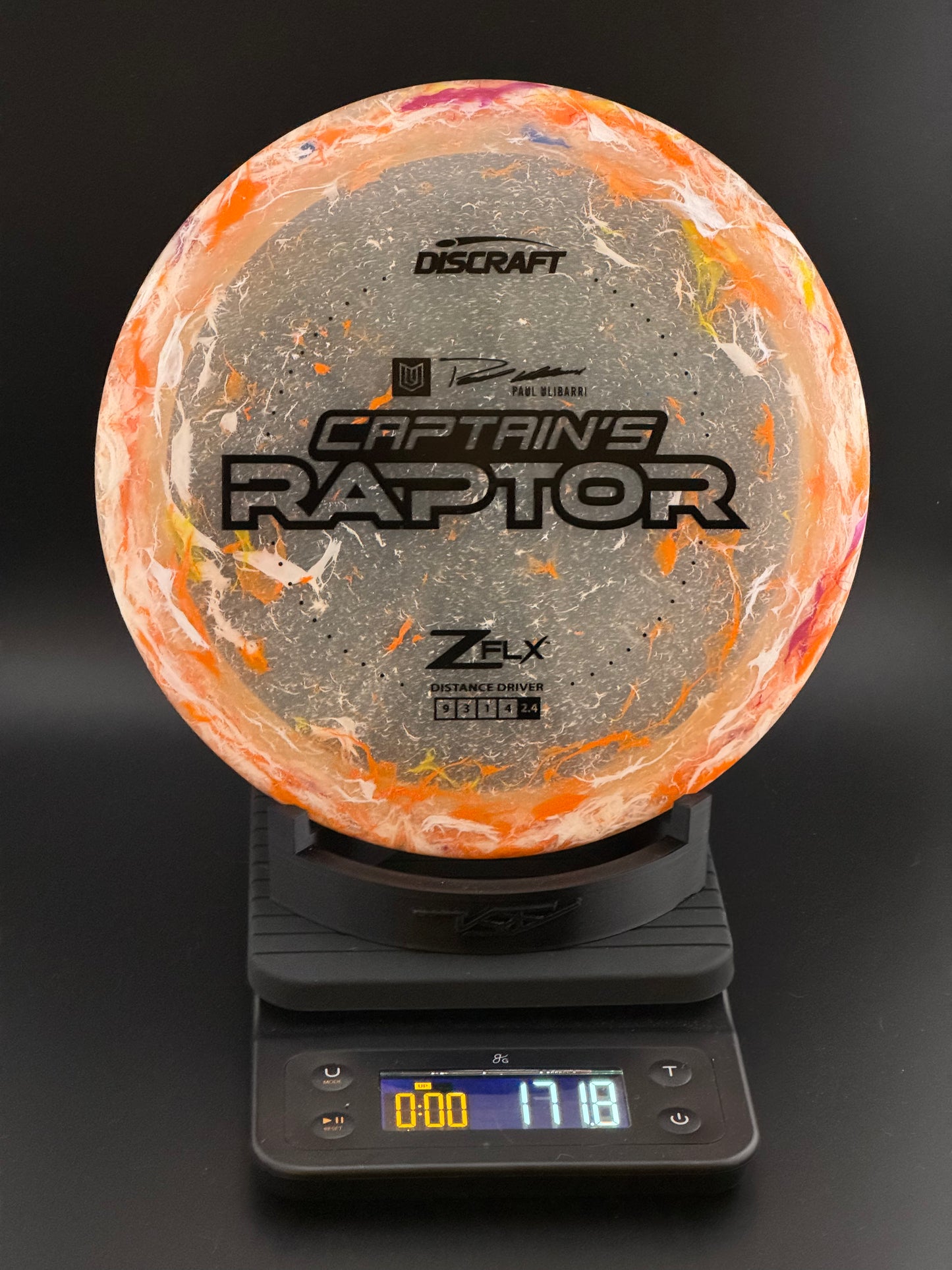 Paul Ulibarri Discraft Jawbreaker Z FLX Captain's Raptor