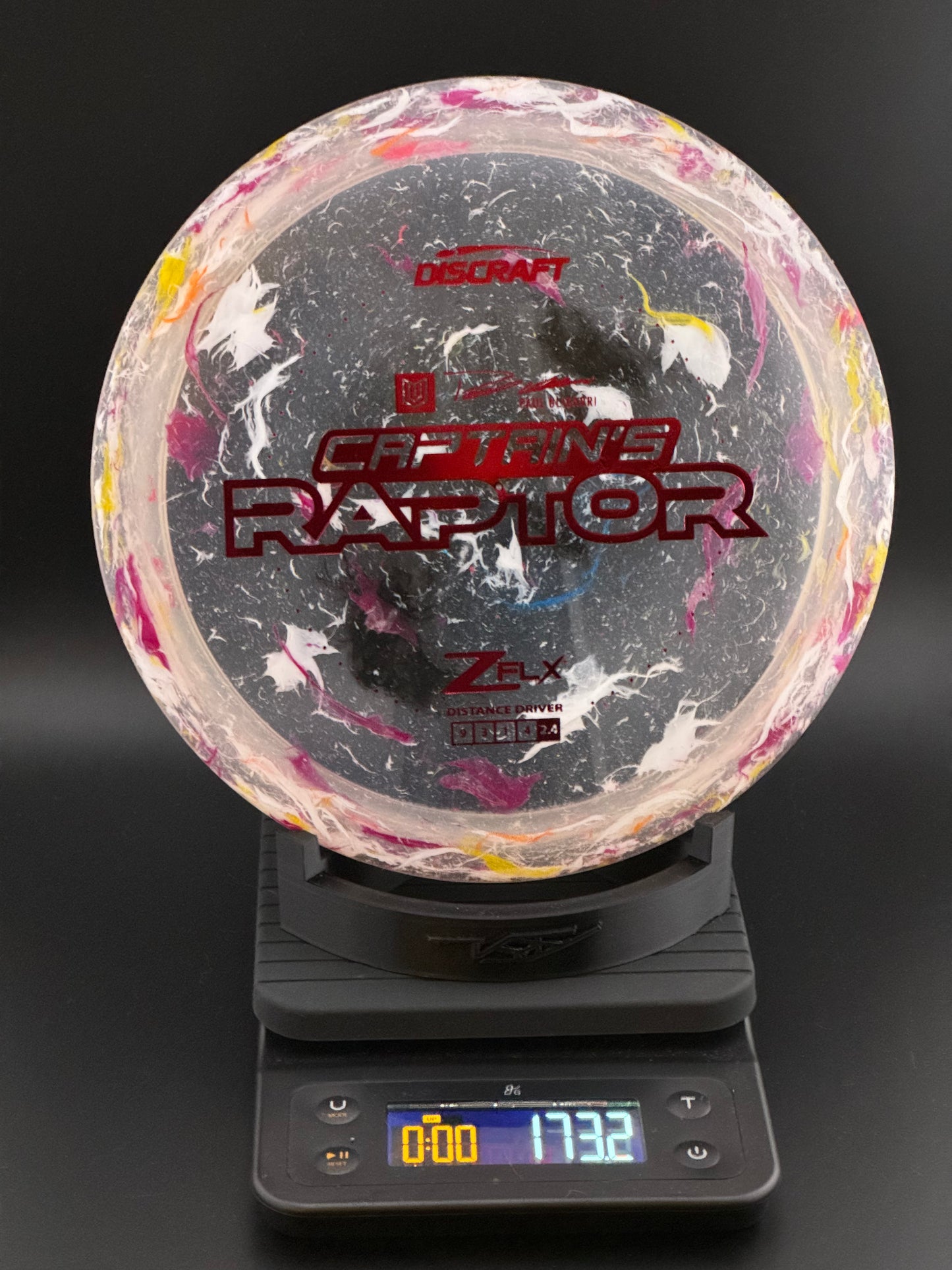 Paul Ulibarri Discraft Jawbreaker Z FLX Captain's Raptor
