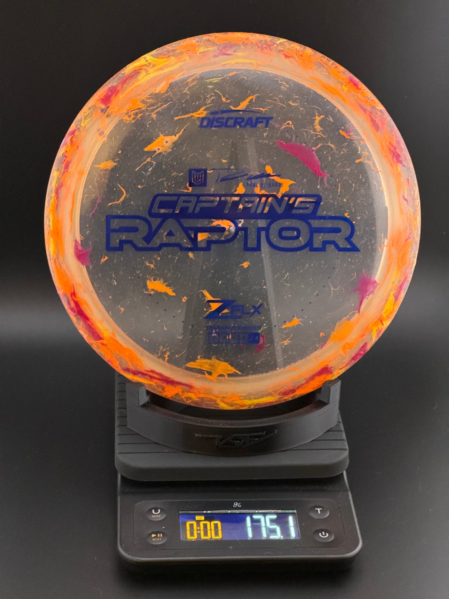 Paul Ulibarri Discraft Jawbreaker Z FLX Captain's Raptor
