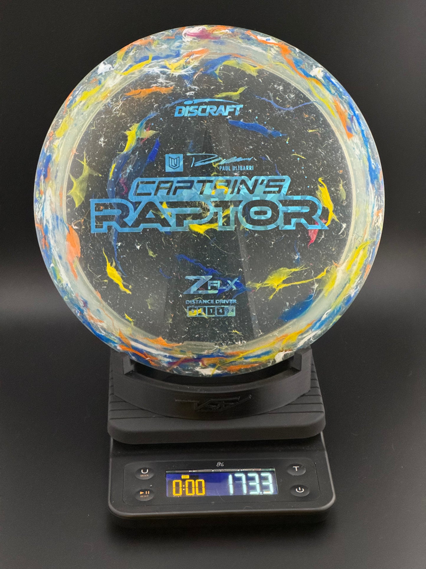 Paul Ulibarri Discraft Jawbreaker Z FLX Captain's Raptor