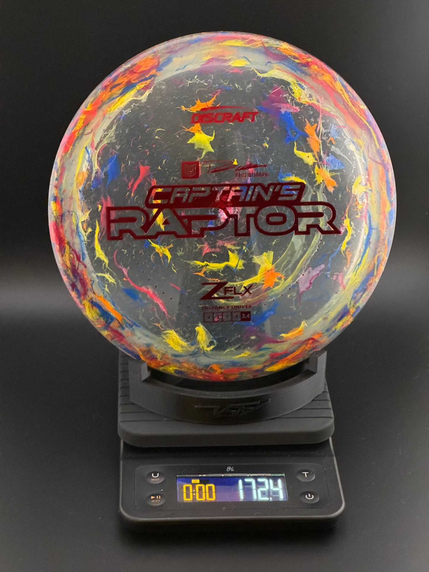 Paul Ulibarri Discraft Jawbreaker Z FLX Captain's Raptor