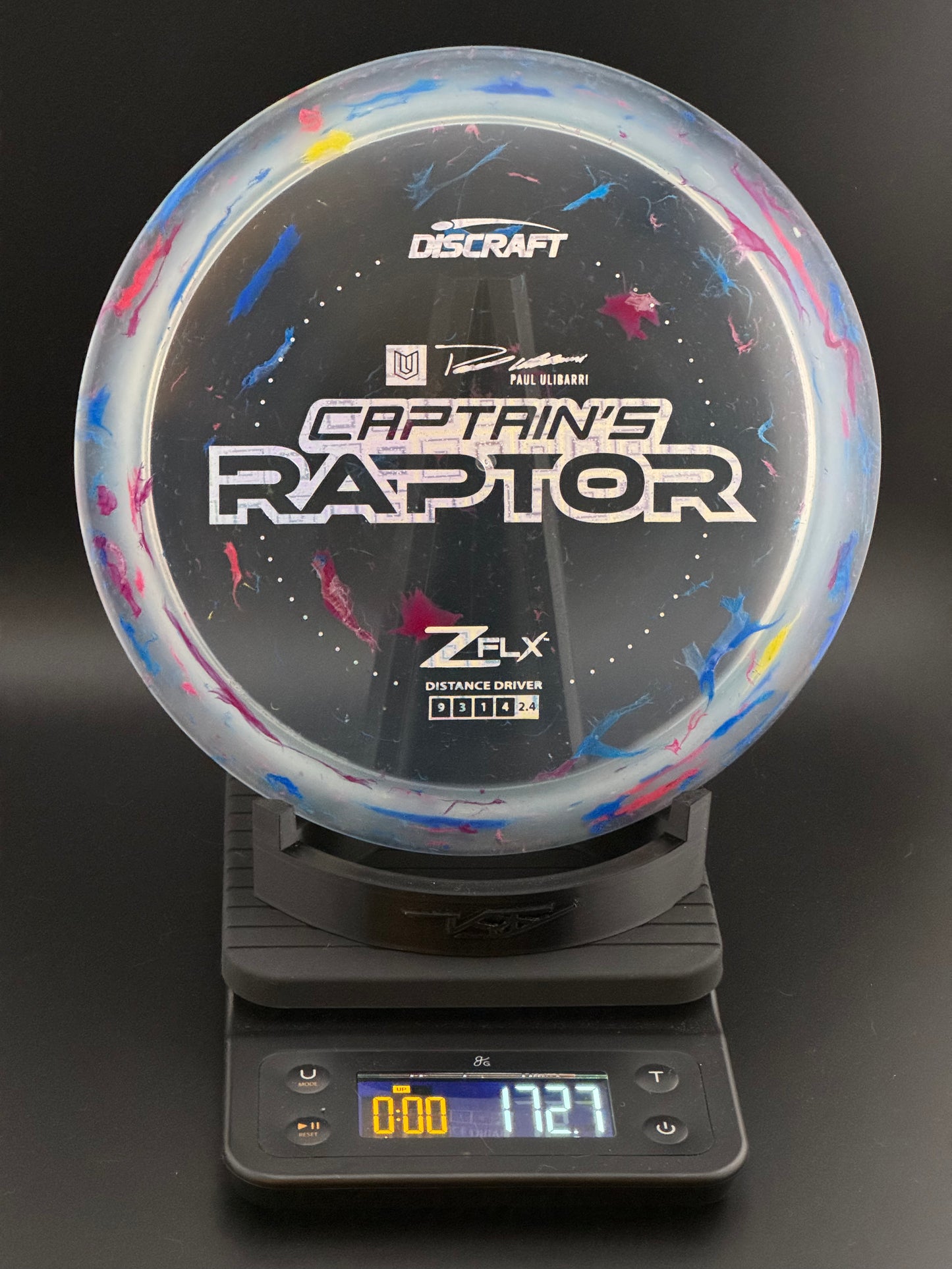 Paul Ulibarri Discraft Jawbreaker Z FLX Captain's Raptor