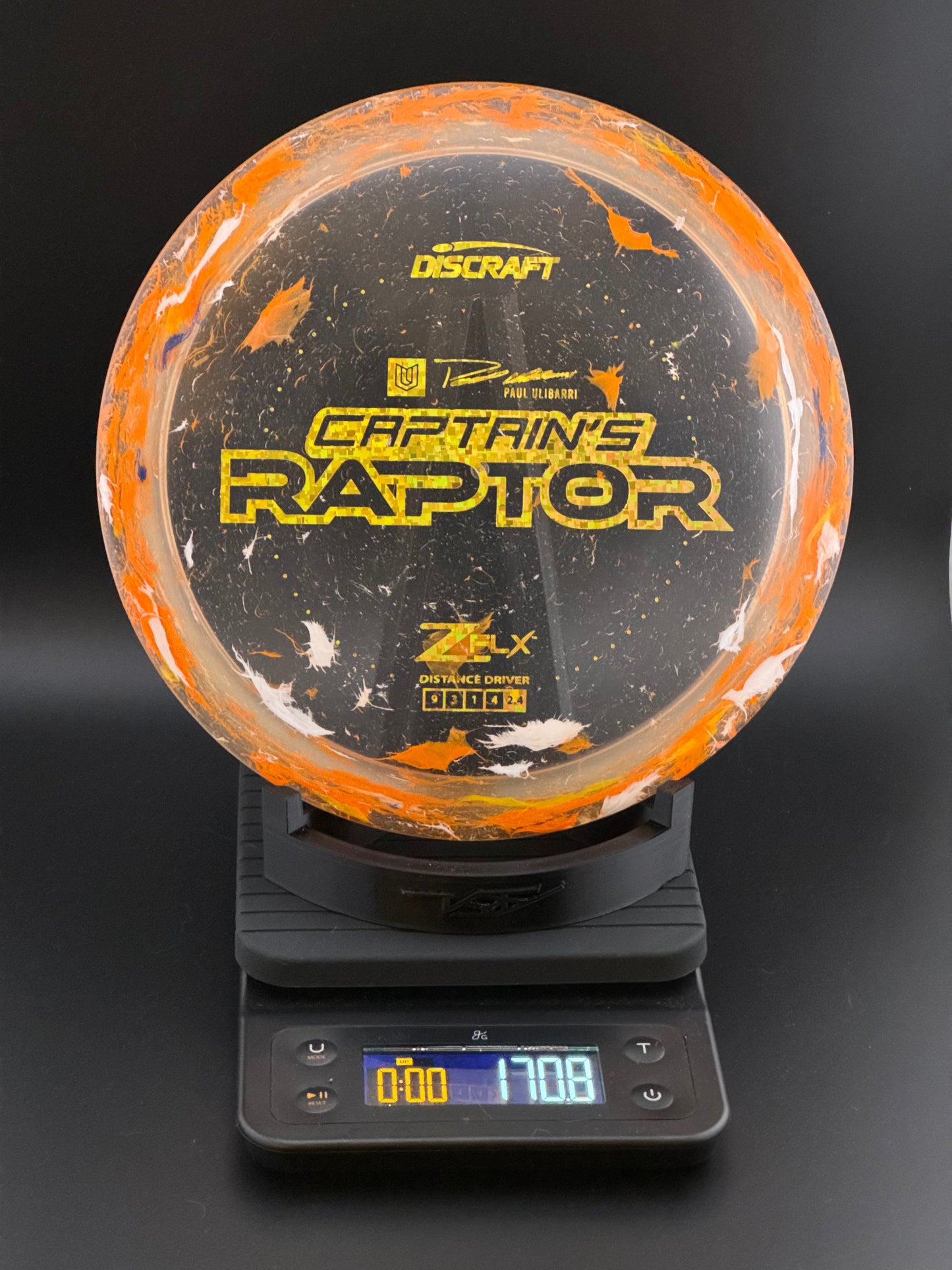 Paul Ulibarri Discraft Jawbreaker Z FLX Captain's Raptor