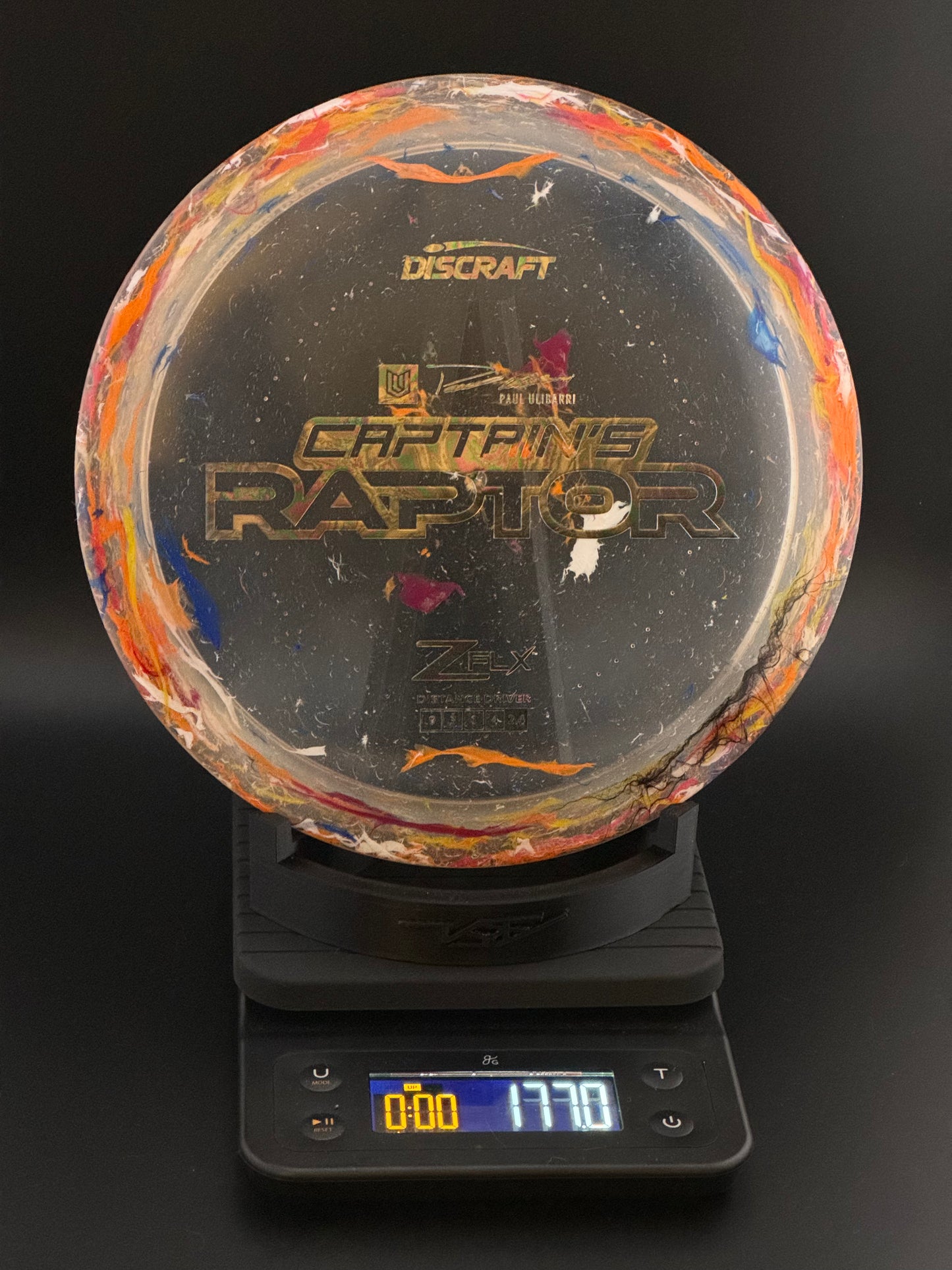Paul Ulibarri Discraft Jawbreaker Z FLX Captain's Raptor