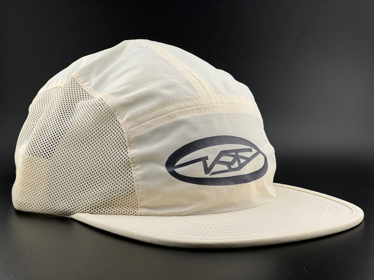 Arlo 5 Panel Hat (Sail/Charcoal)