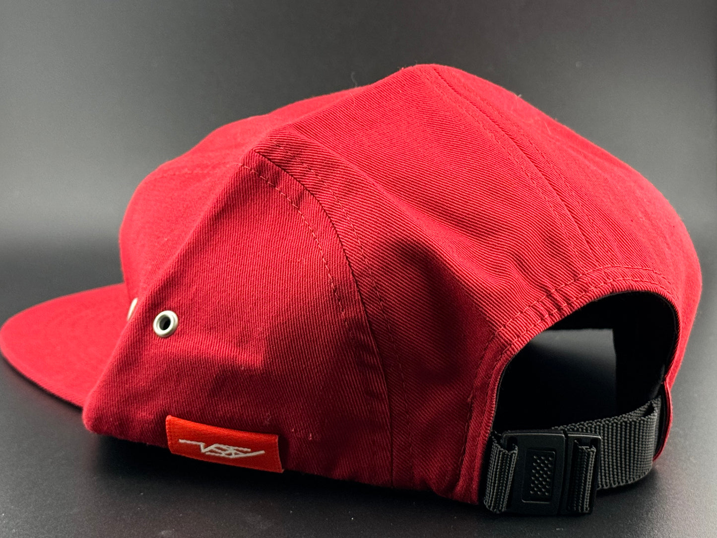 Caamp 5 Panel Hat (Red)