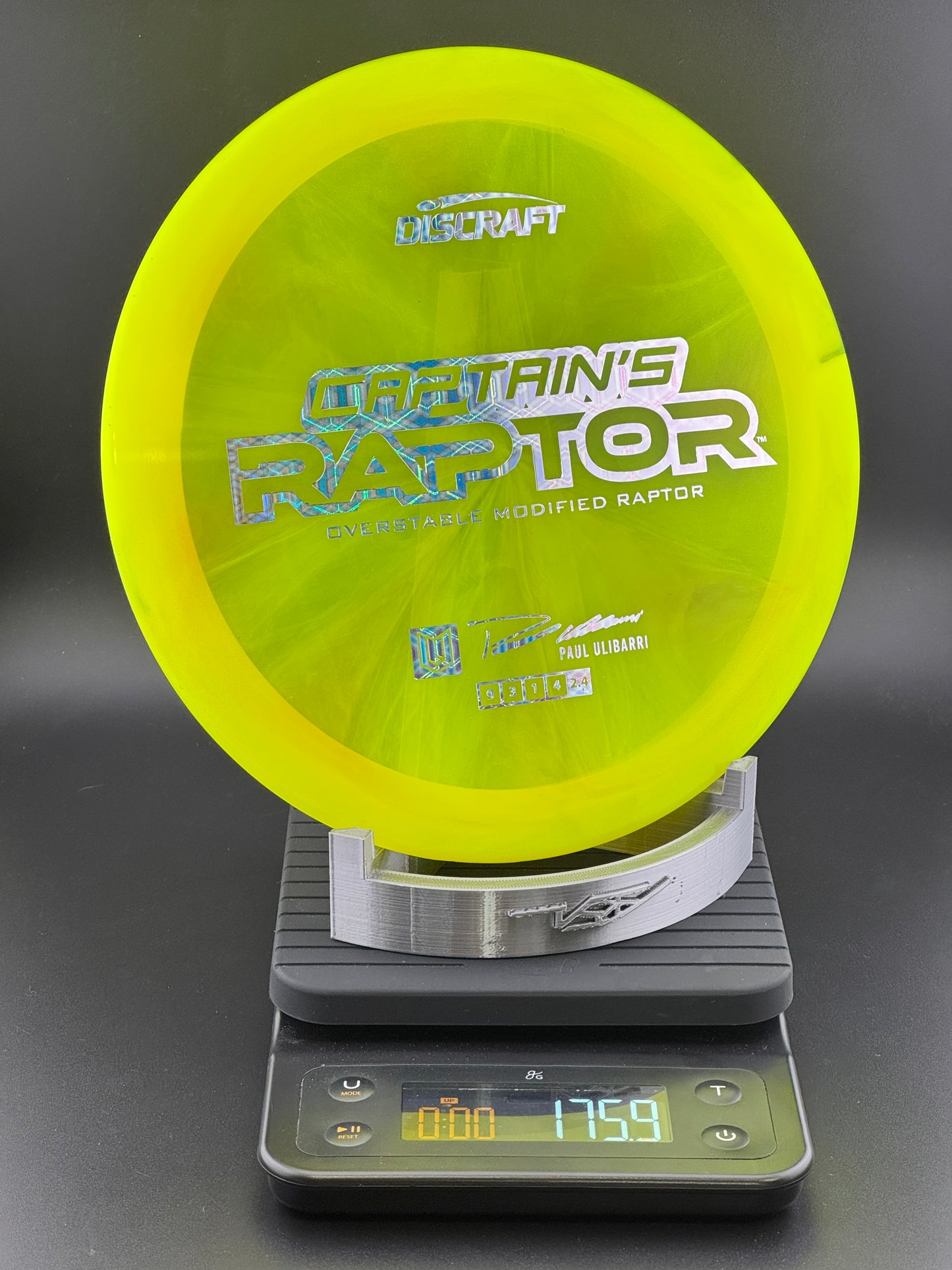 Paul Ulibarri Discraft Captain's Raptor Z Swirl