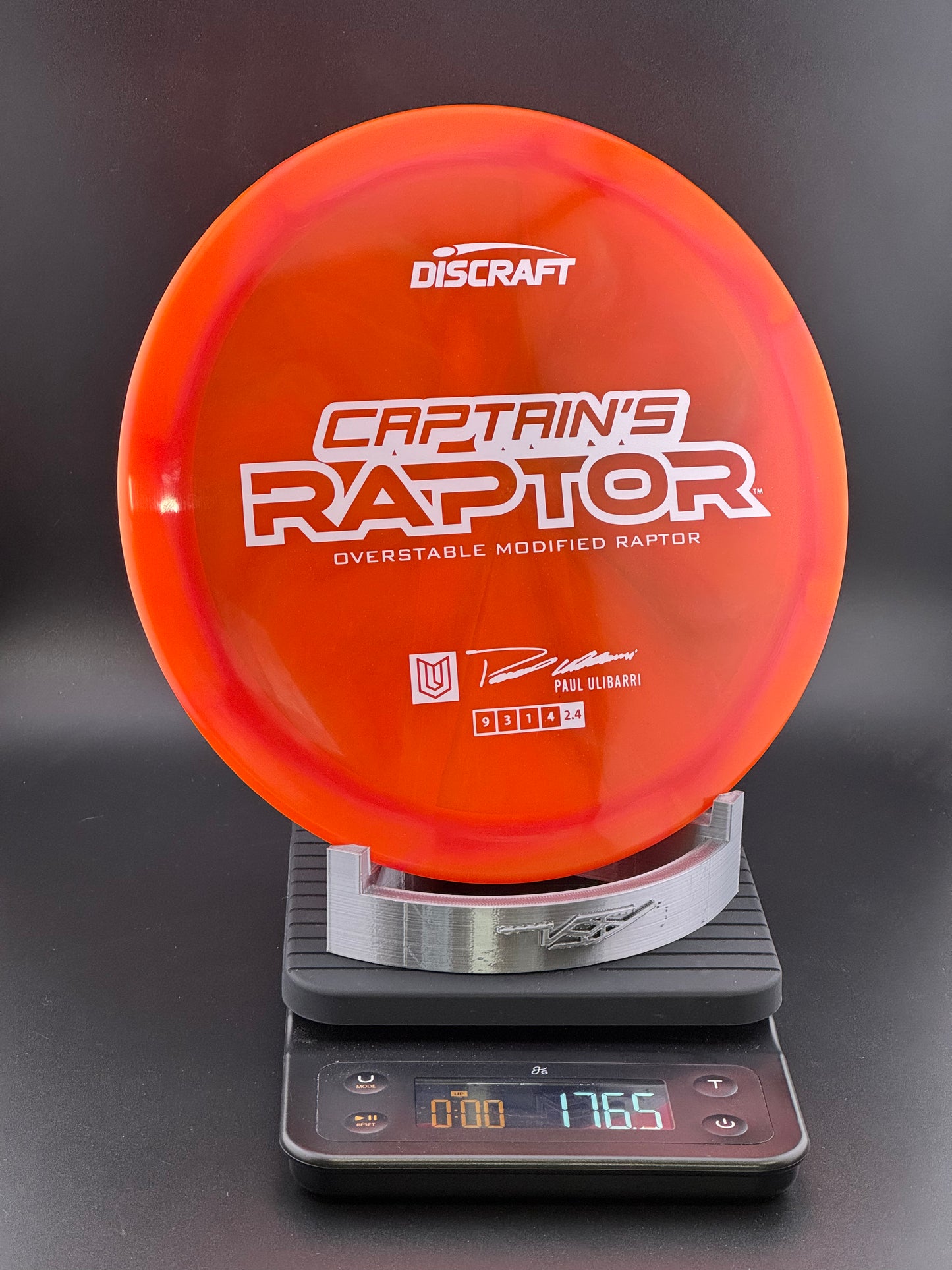Paul Ulibarri Discraft Captain's Raptor Z Swirl