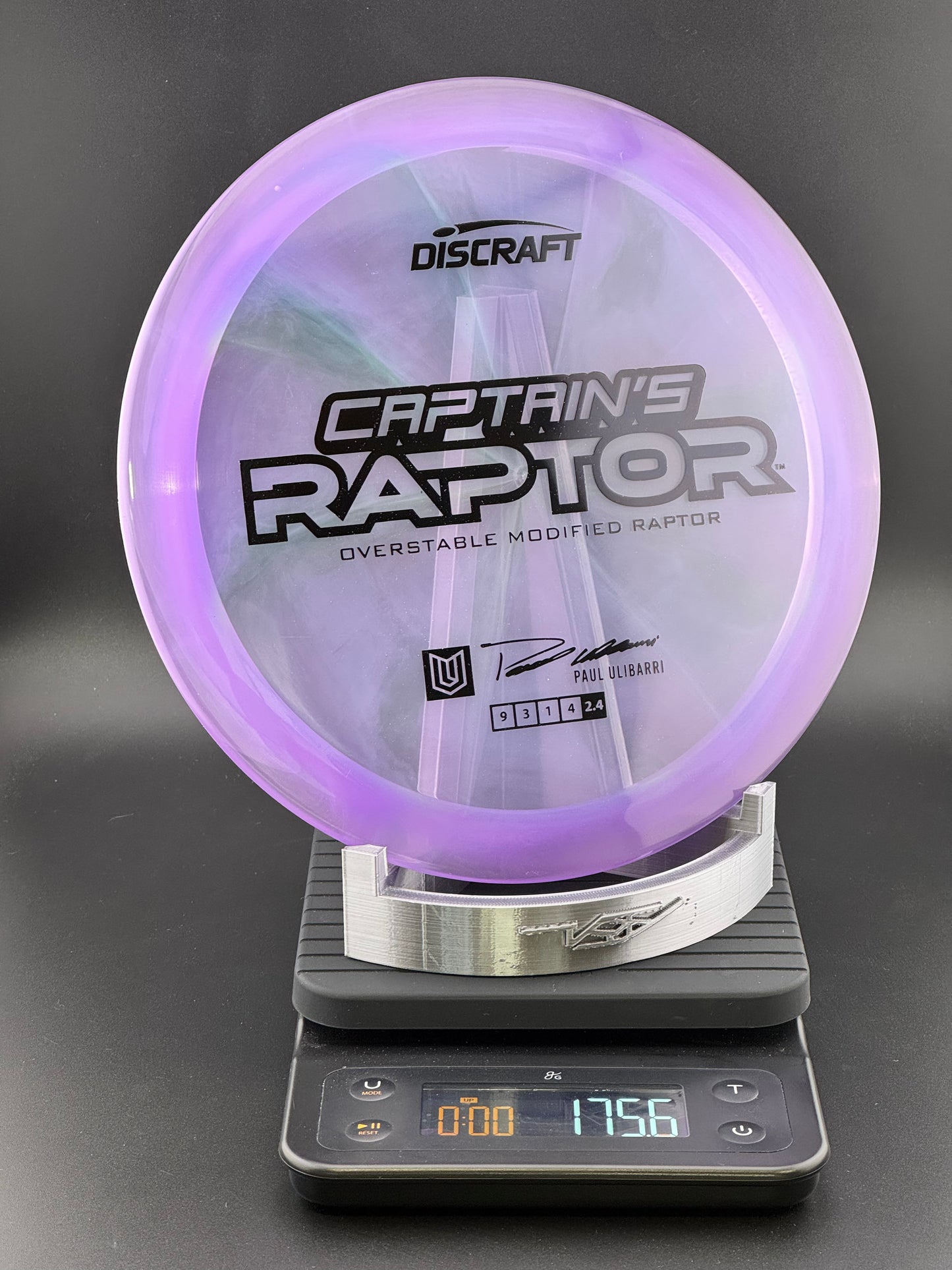 Paul Ulibarri Discraft Captain's Raptor Z Swirl