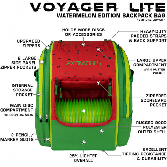 Axiom Voyager Lite  Watermelon Edition Bag