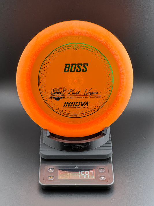 Innova Boss - Blizzard 159g (Orange/Green Foil)