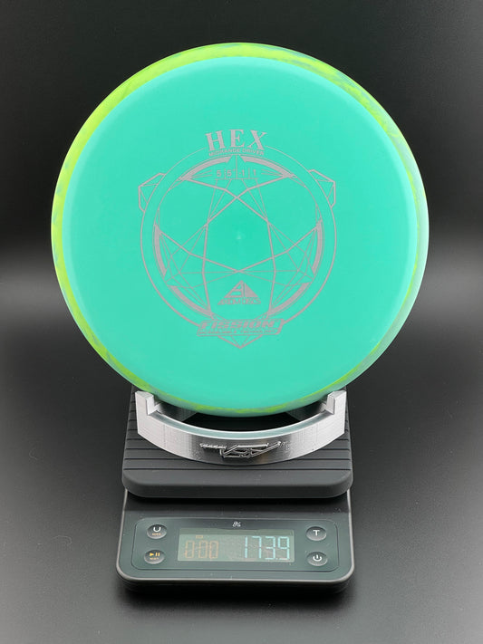 Axiom Hex - Fission 174g (Teal/Swirly Green)