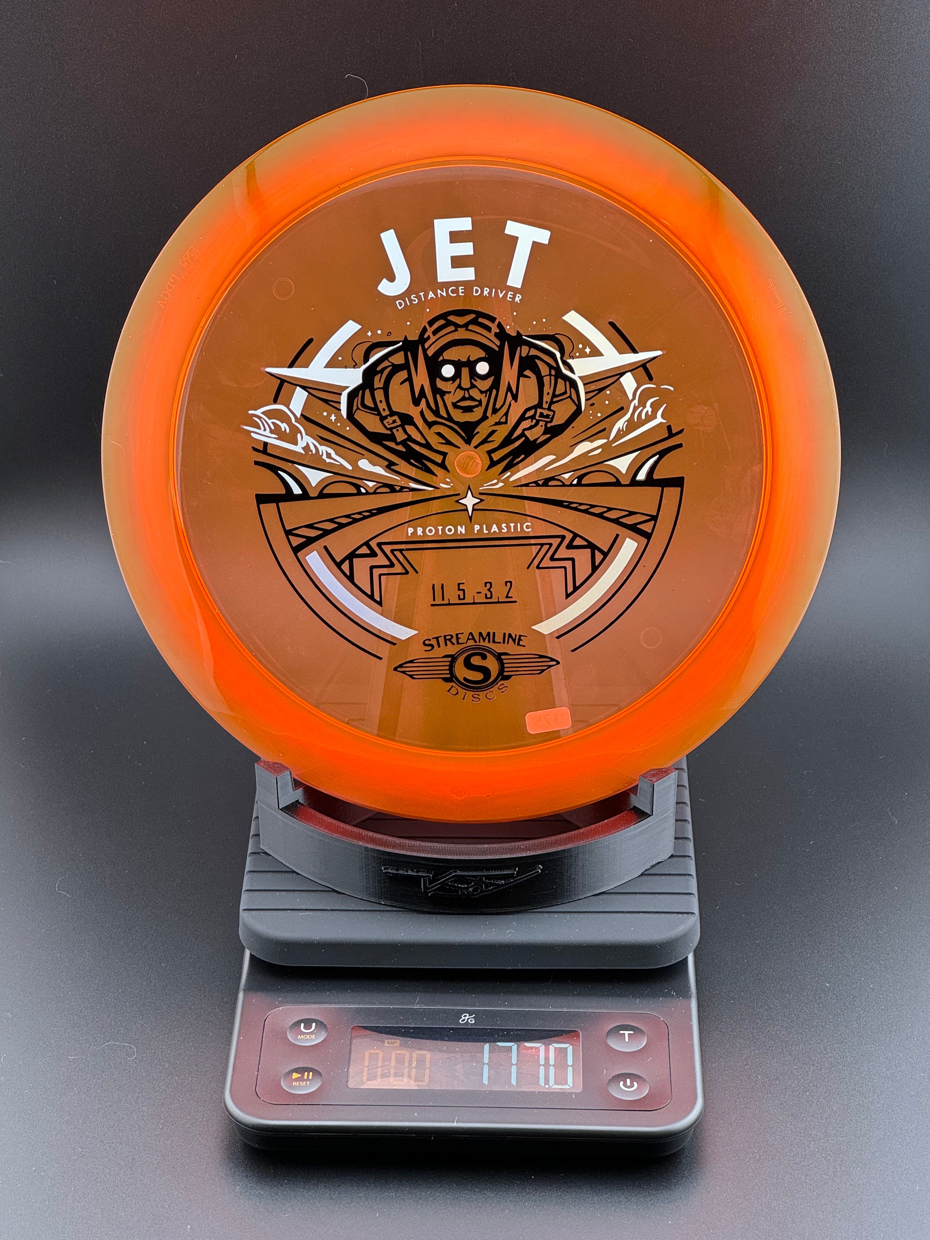 Streamlined Jet Streamline Jet - Proton 177g (Orange) – Variety Disc Golf