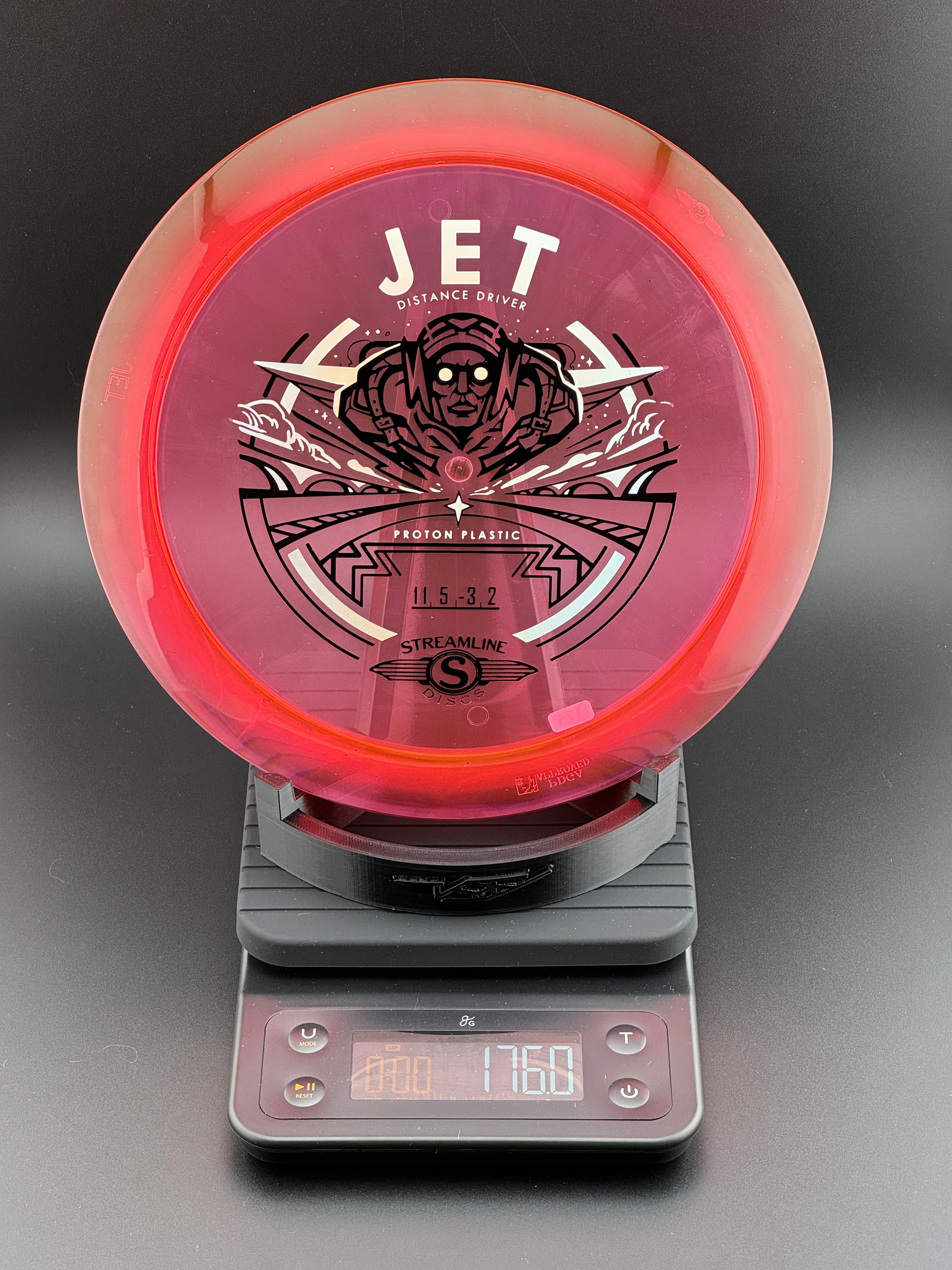 Streamlined Jet Streamline Jet - Proton 176g (Red) – Variety Disc Golf