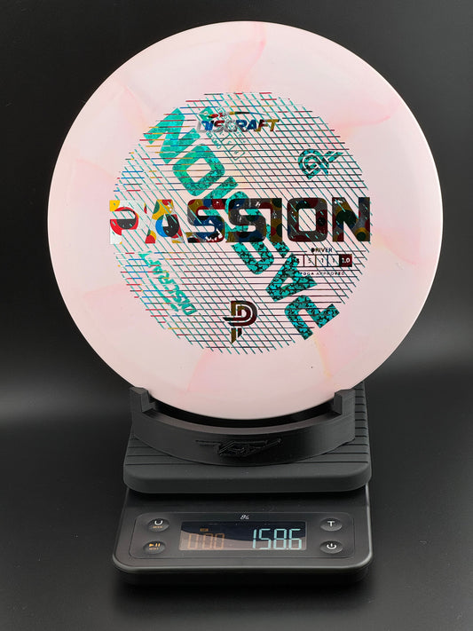 Discraft Paige Pierce Passion - ESP 159g (Pink Swirl/Rainbow Dots/Teal Double Stamp)