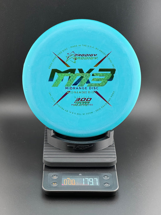 Prodigy M3 - 300 Plastic 180g x-out (Blue)