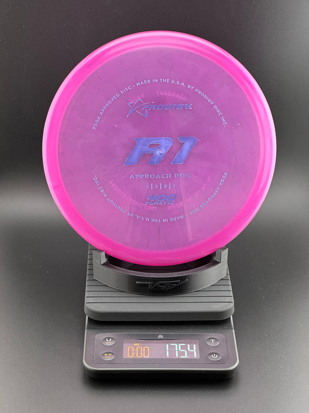 Prodigy A1 - 400 Plastic 175g (Pink) – Variety Disc Golf