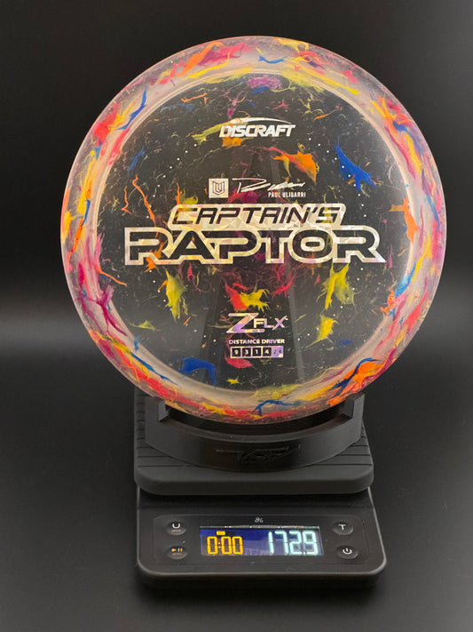 Paul Ulibarri Discraft Jawbreaker Z FLX Captain's Raptor