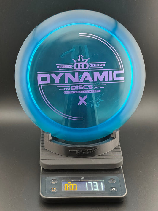 Dynamic Discs Lucid Ice Trespass 173g (Blue/Purple)