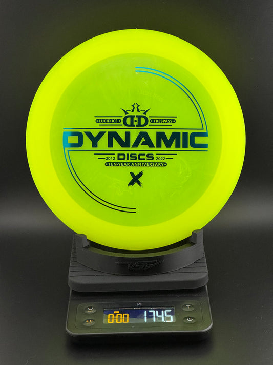 Dynamic Discs Lucid Ice Trespass 175g (Yellow/Blue)