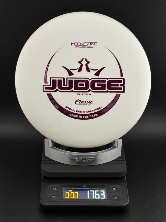 Dynamic Discs Classic Soft Judge 176g (White/Pink Foil)