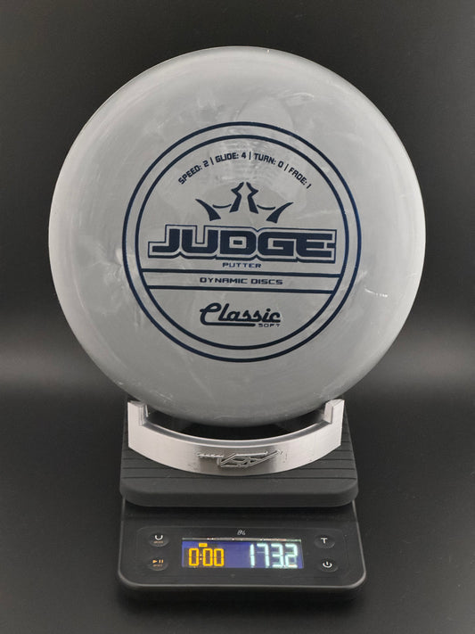 Dynamic Discs Classic Soft Judge 173g (Grey)