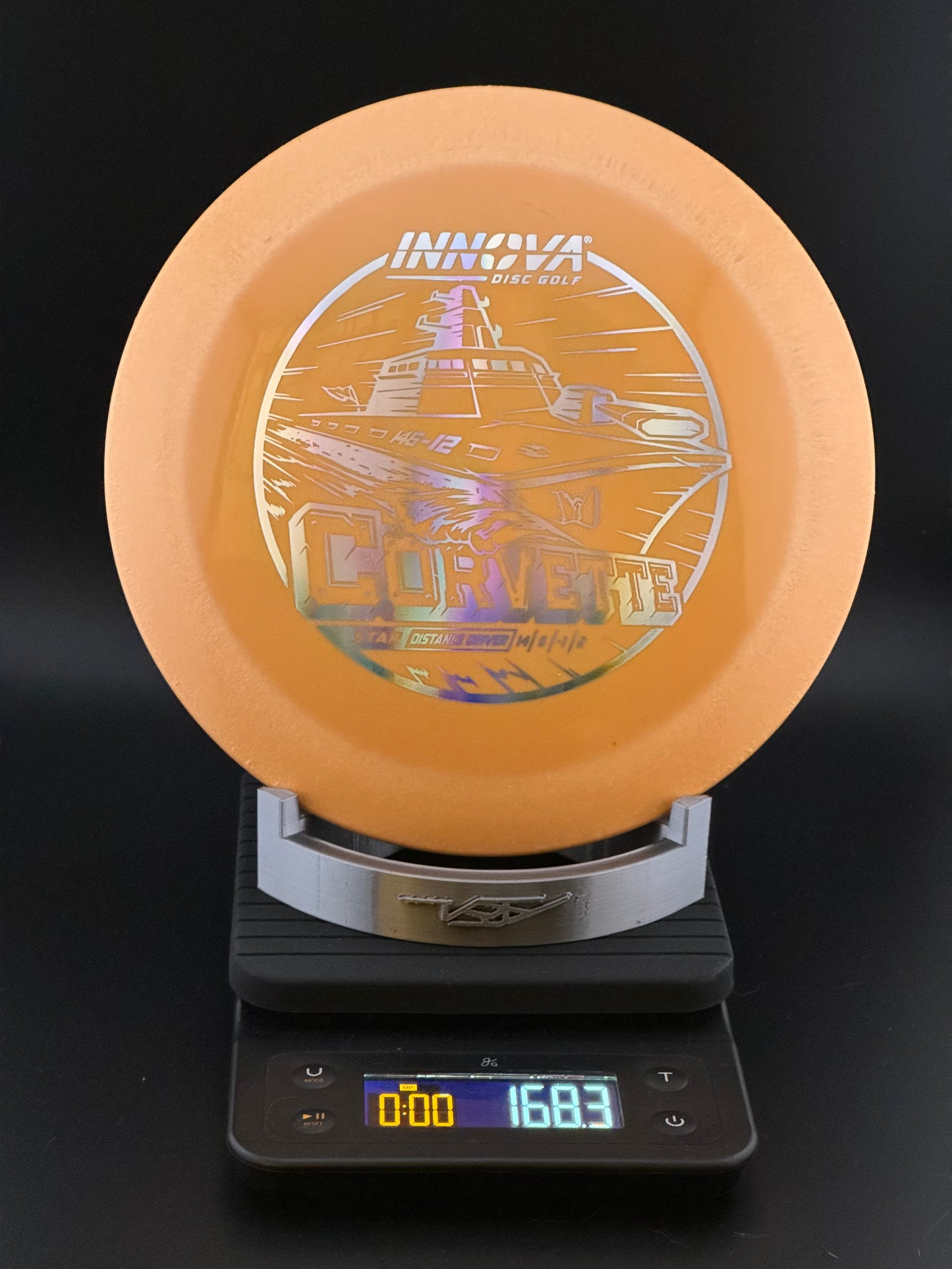 Innova Corvette - Star 168g (Orange/Siler Foil/Fizzy rim)