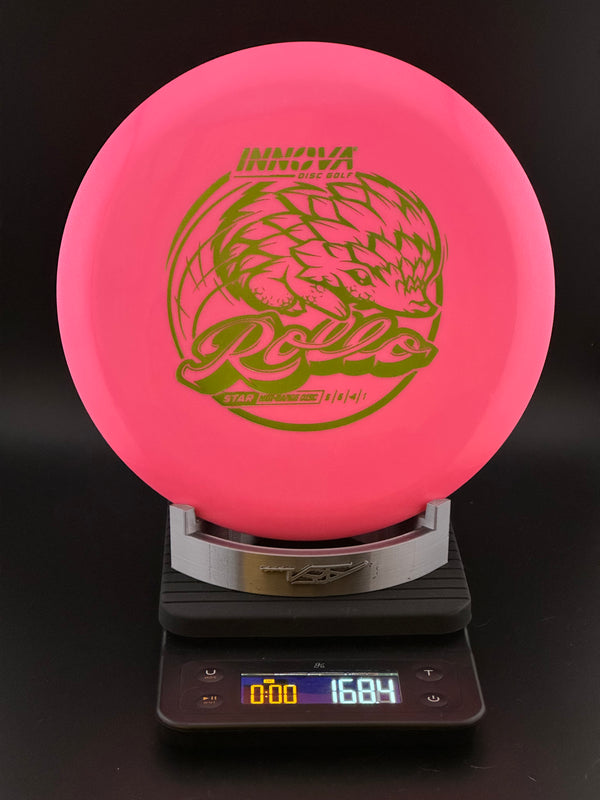 Innova Racing Pink Innova Rollo - Star 168g (Pink/Green Foil) – Variety Disc Golf