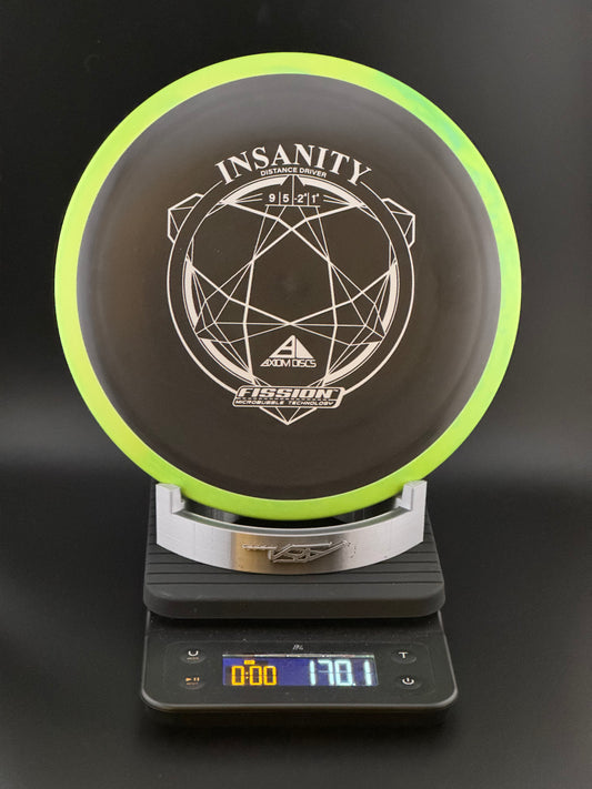 Axiom Insanity - Fission 170 (Coal/Lemon-Lime Swirl)