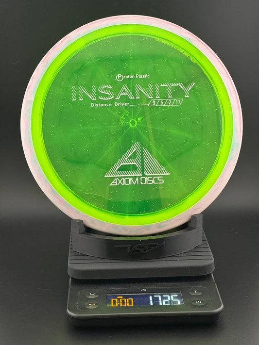 Axiom Insanity - Proton 173g (Dayglow/Swirly Rim)