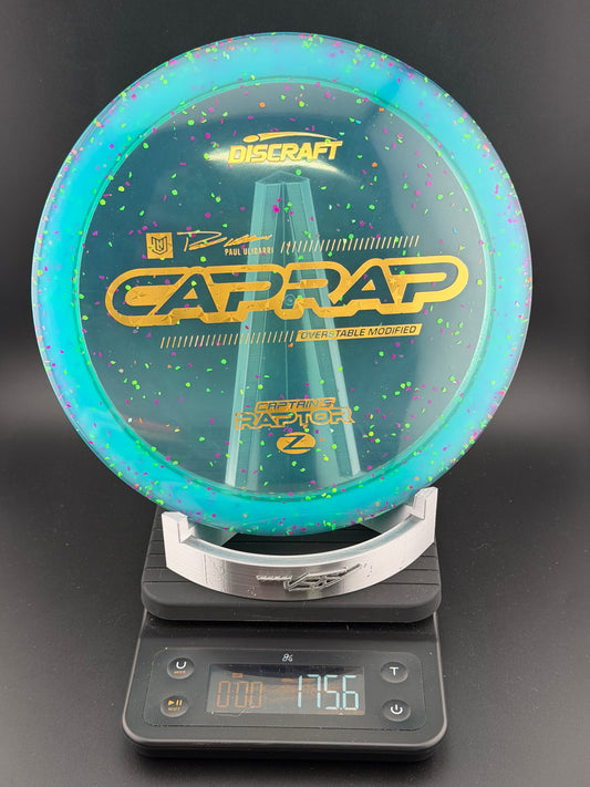 Paul Ulibarri Discraft Captain's Raptor Confetti Z